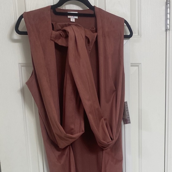 NWT - LulaRoe Sleeve-less Long Vest (M) - Picture 3 of 6
